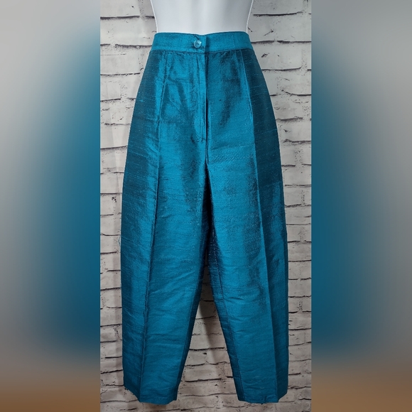 I C Collection by Connie K Silk Shantung Set Jacket/Tank/Pants - Picture 7 of 13